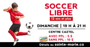 Soccer libre @ Centre Caztel