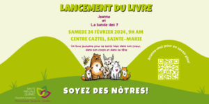 Lancement du livre : Jeanne et La bande des 7 @ Centre Caztel