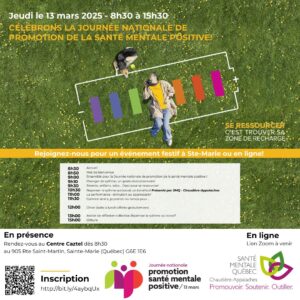 Journée nationale de promotion de la santé mentale positive