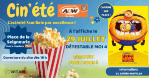 CIN'ÉTÉ A&W: Détestable Moi 4 @ Place de la Seigneurie | Sous le chapiteau A&W