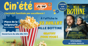 CIN'ÉTÉ A&W: Mlle Bottine @ Place de la Seigneurie | Sous le chapiteau A&W