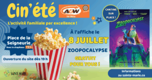 CIN'ÉTÉ A&W: Zoopocalypse @ Place de la Seigneurie | Sous le chapiteau A&W