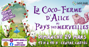 COCO-FERME DE PÂQUES 2026 @ Centre Caztel de Sainte-Marie